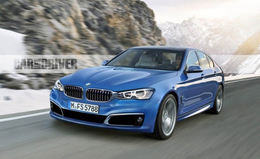 2017 BMW 5-series (artist's rendering)