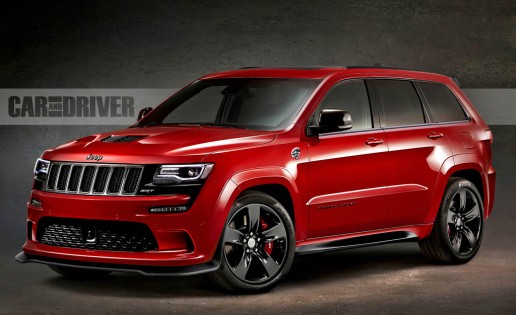 2017 Jeep Grand Cherokee Trackhawk (artist's rendering)