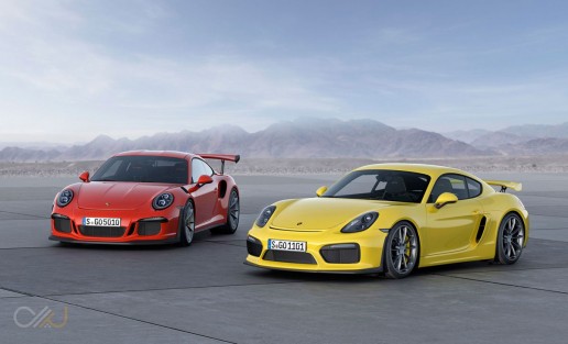 Cayman GT4 vs 911 GT3 RS