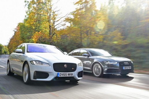 Jaguar XF vs Audi A6