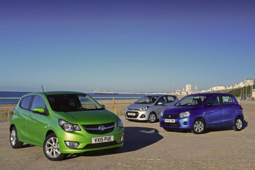 Vauxhall Viva vs Hyundai i10 vs Suzuki Celerio