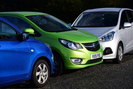 Vauxhall Viva vs Hyundai i10 vs Suzuki Celerio