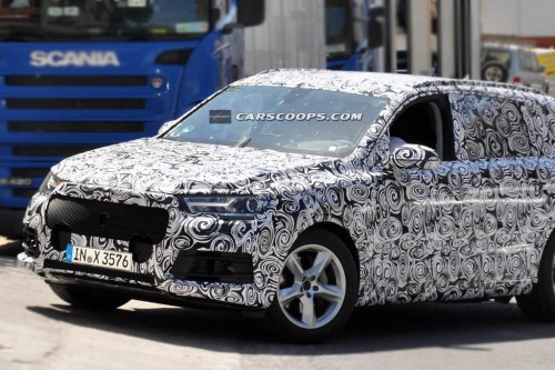 2016 Audi Q7 SUV Spy Photo