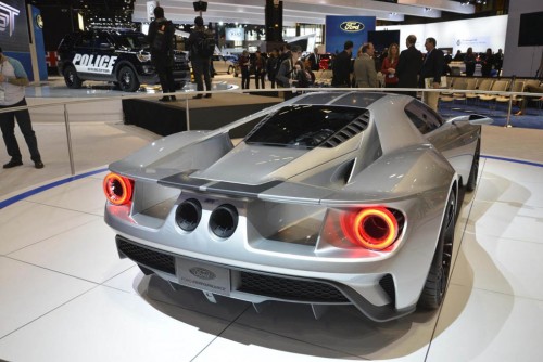 Ford GT Prototype, Chicago auto show 2015 live photo