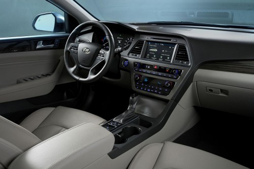 2016 Hyundai Sonata Plug-in Hybrid Electric Interior