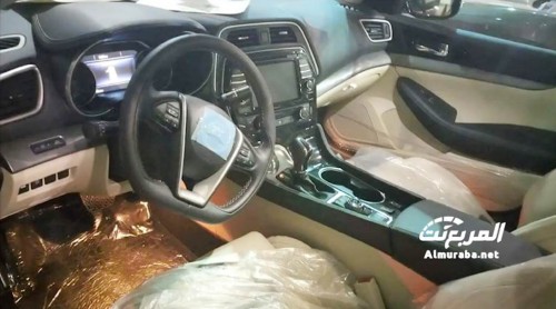 2016 Nissan Maxima Interior Spyphoto