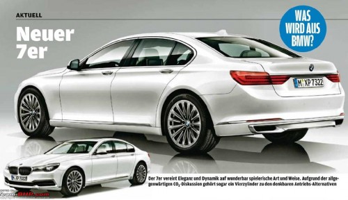 2016 BMW series 7 rendering