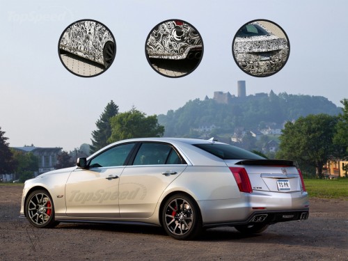 2016 Cadillac CTS-V Rendering