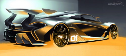 McLaren P1 GTR Render