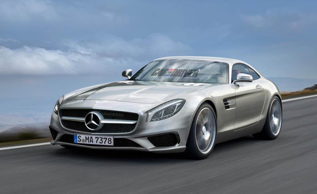 2016 Mercedes-Benz GT AMG Artists Rendering