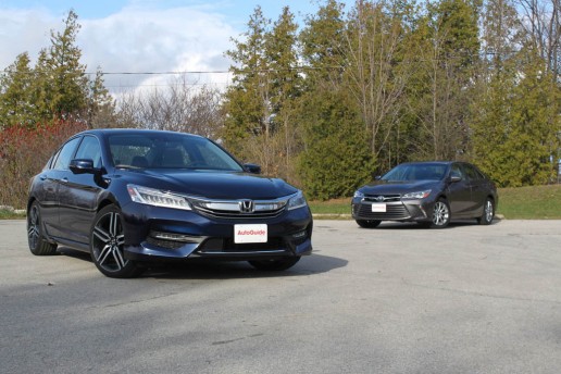 2016 Honda Accord vs 2016 Toyota Camry