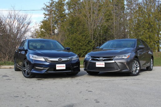 2016 Honda Accord vs 2016 Toyota Camry