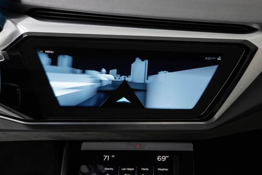 Audi e-tron quattro concept Display
