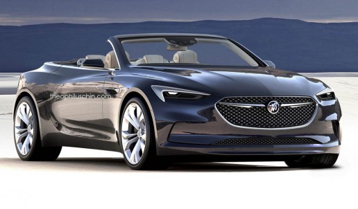 Buick Avista convertible Artist Rendering