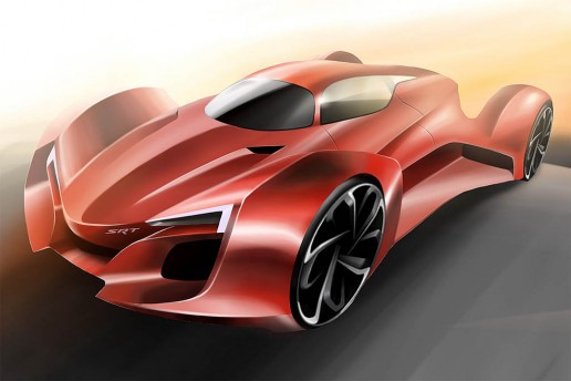 Dodge SRT Concept Design Sketch by Hwanseong Jang