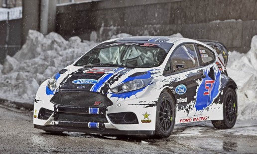 Ford Fiesta ST rally car