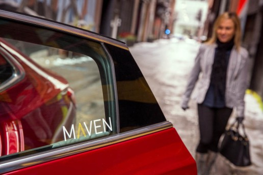 GM Maven Car-Sharing Service 
