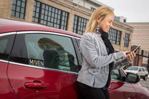 GM Launches Maven Car-Sharing Service 