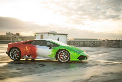Lamborghini Huracan Wrapped by Print Tech