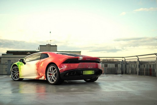 Lamborghini Huracan Wrapped by Print Tech