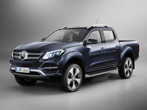 Mercedes-Benz pick-up Render