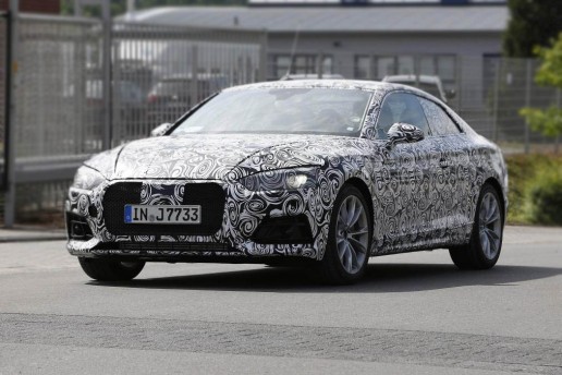 Audi A5 Spy photo