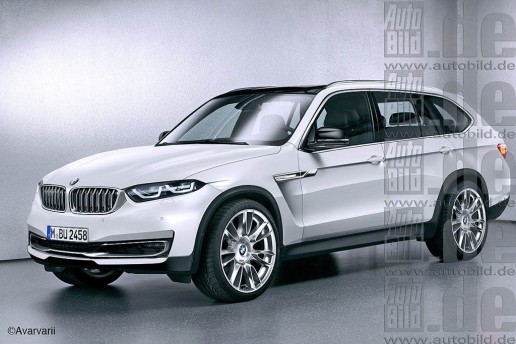 BMW X7 rendering