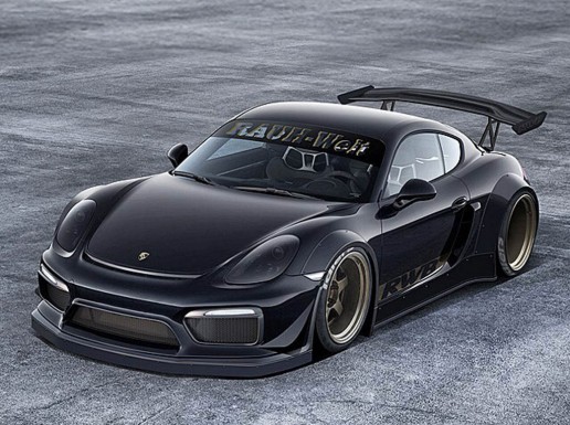 Rauh Welt Begriff Porsche Cayman GT4