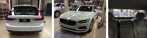 Volvo V90 spy photo