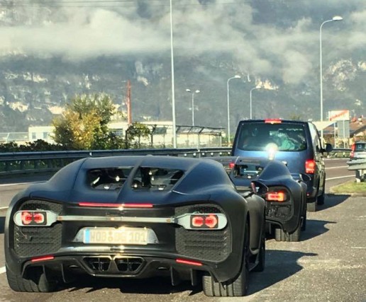 Bugatti Chiron Prototypes