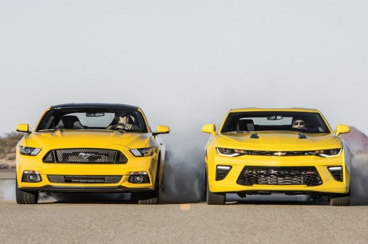 Chevrolet Camaro SS VS. Ford Mustang GT