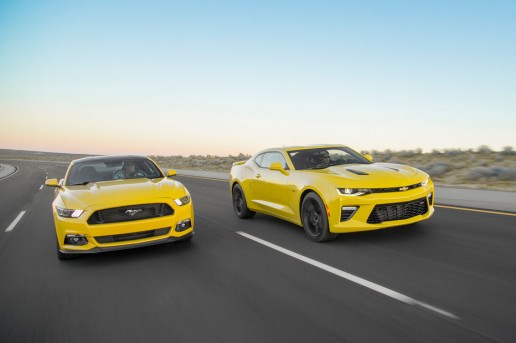 Chevrolet Camaro SS VS. Ford Mustang GT