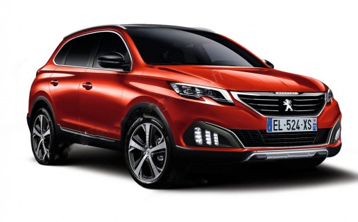 Peugeot 3008 Rendering