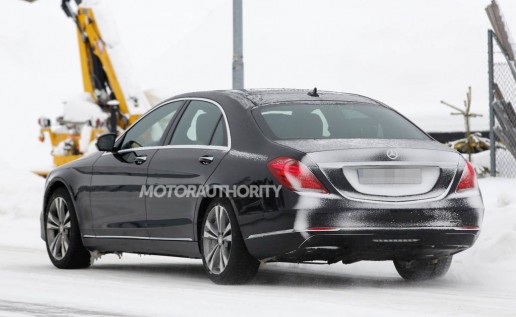 2018 Mercedes-Benz S-Class Spy Shots 06