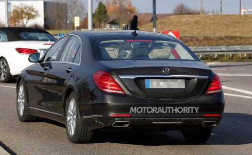 2018 Mercedes-Benz S-Class Spy Shots