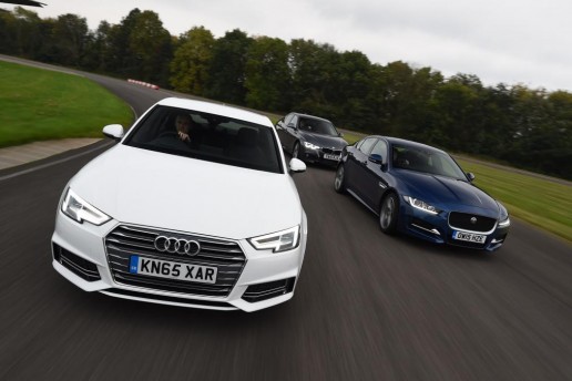 Audi A4 vs Jaguar XE & BMW 3 Series