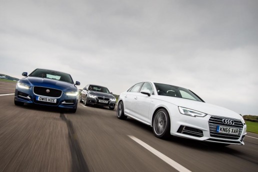 Audi A4 vs Jaguar XE & BMW 3 Series