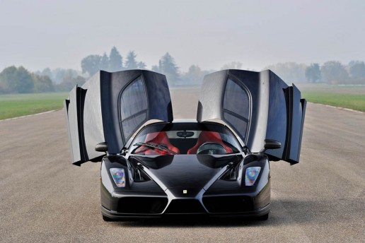 Rebuilt Black Ferrari Enzo