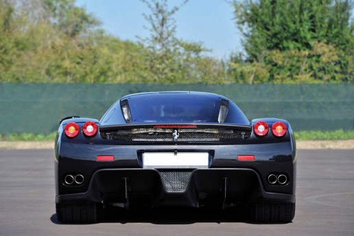 Rebuilt Black Ferrari Enzo