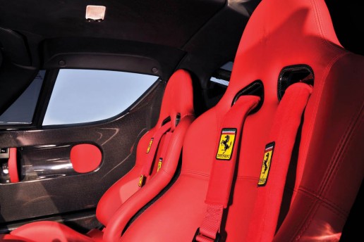 Rebuilt Black Ferrari Enzo
