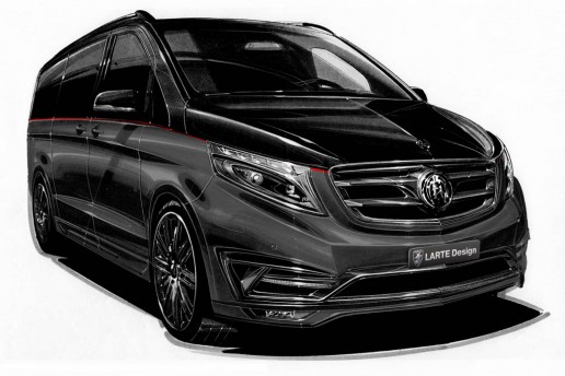 Larte Design Mercedes V Class Black Crystal