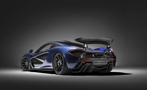 McLaren P1 carbon fiber tribute