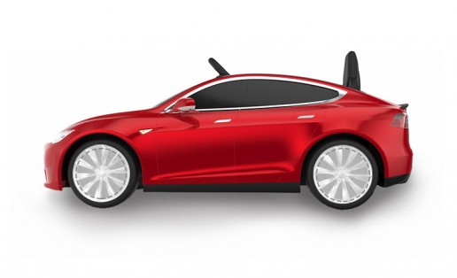 Tesla Model S Radio Flyer