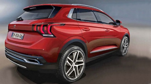 Peugeot 3008 Rendering