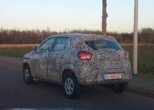 renault kwid spied europe