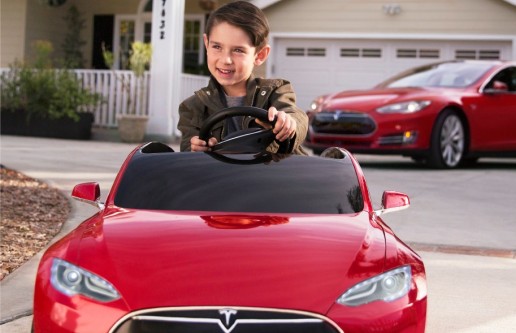 Tesla Model S Electric Toy Car