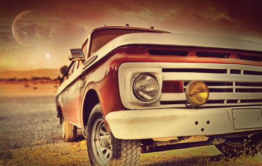 Vintage Car HD Desktop Background