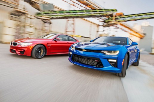 BMW M4 Vs Chevrolet Camaro SS