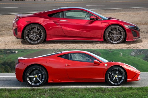 Acura-NSX-vs-Ferrari-458-side-by-side