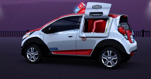 Domino DXP Pizza Delivery Vehicle